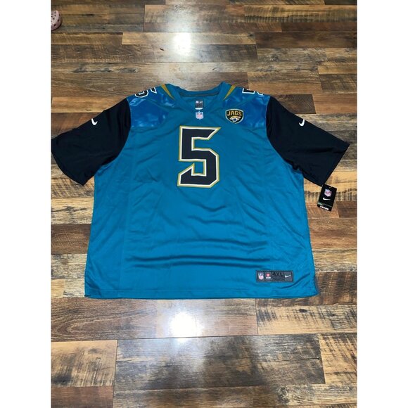nwt NFL Jacksonville Jaguars Bortles Jersey 4xl‎ - Picture 1 of 6